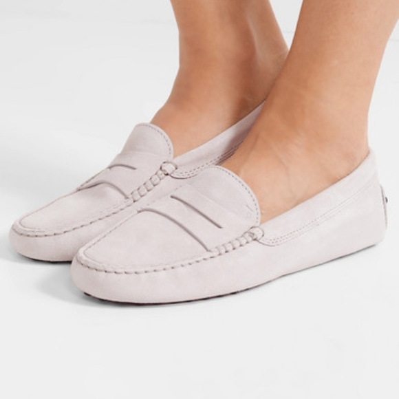 Tod's Shoes - Tod's Gommino Suede Loafers